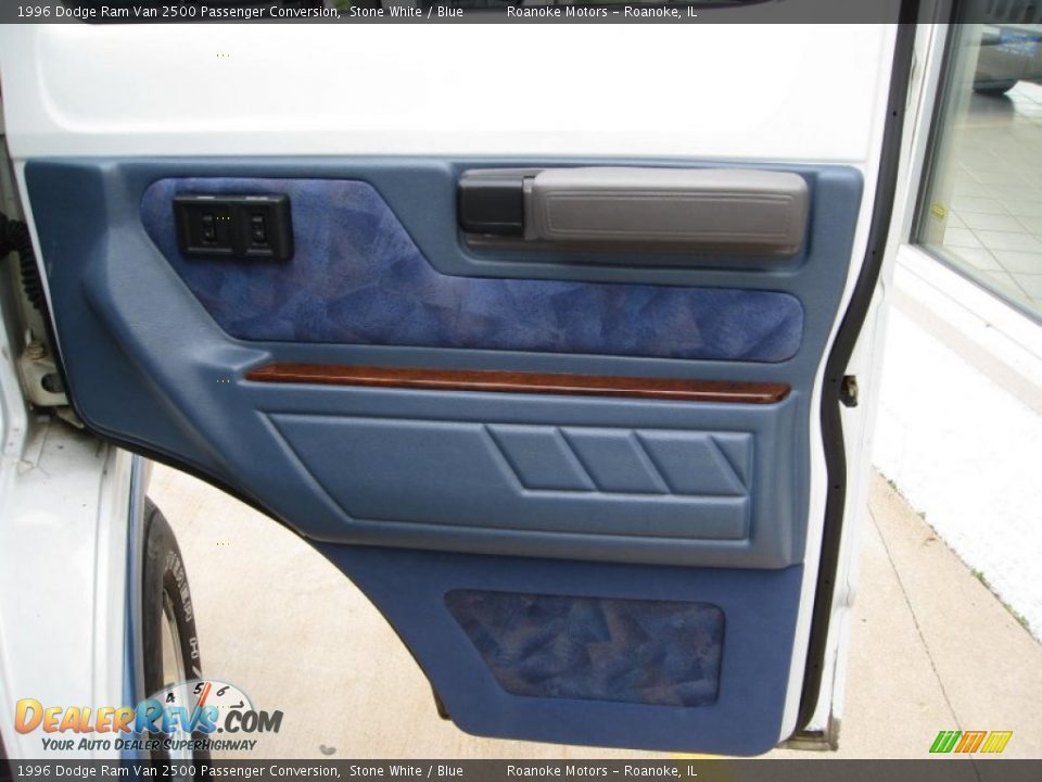 Door Panel of 1996 Dodge Ram Van 2500 Passenger Conversion Photo #9