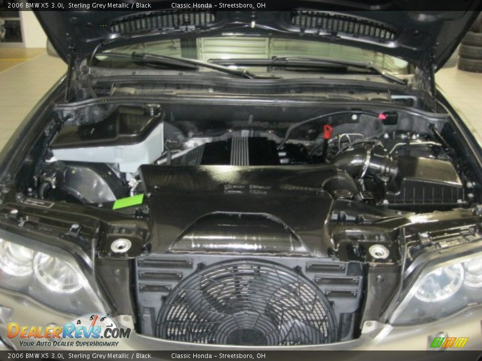 2006 BMW X5 3.0i Sterling Grey Metallic / Black Photo #7