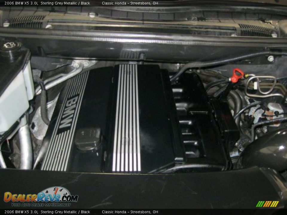 2006 BMW X5 3.0i Sterling Grey Metallic / Black Photo #8