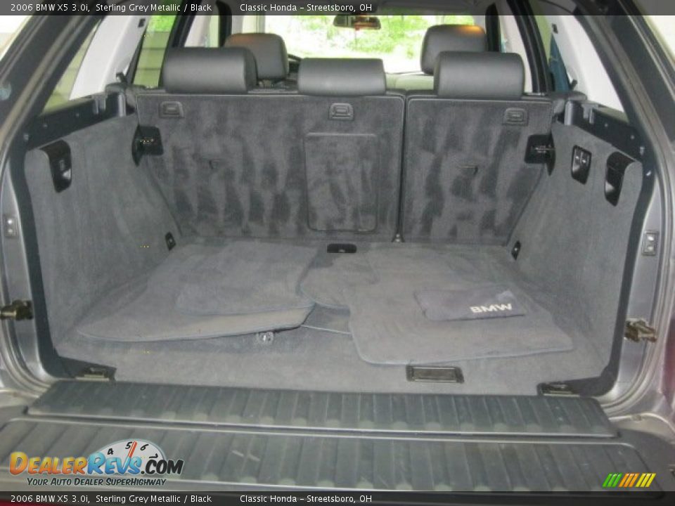 2006 BMW X5 3.0i Sterling Grey Metallic / Black Photo #15