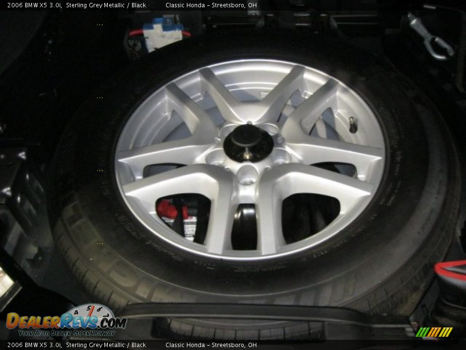 2006 BMW X5 3.0i Sterling Grey Metallic / Black Photo #16