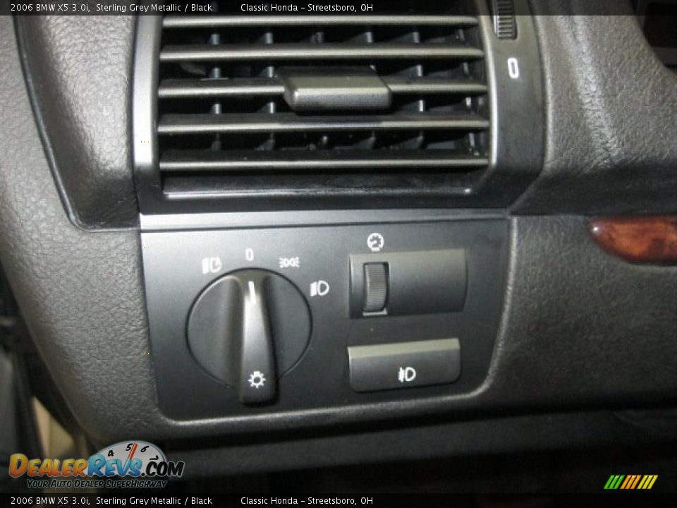 2006 BMW X5 3.0i Sterling Grey Metallic / Black Photo #24