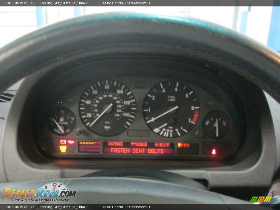 2006 BMW X5 3.0i Sterling Grey Metallic / Black Photo #27