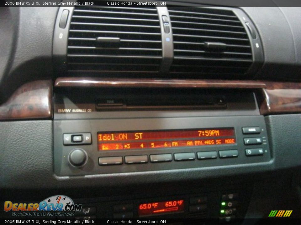 2006 BMW X5 3.0i Sterling Grey Metallic / Black Photo #29