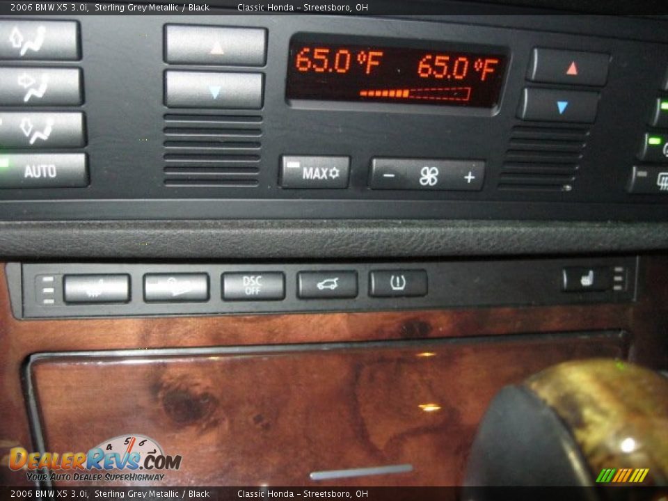 2006 BMW X5 3.0i Sterling Grey Metallic / Black Photo #31