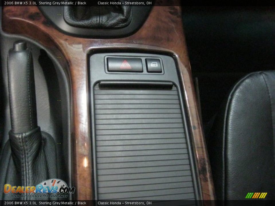 2006 BMW X5 3.0i Sterling Grey Metallic / Black Photo #33