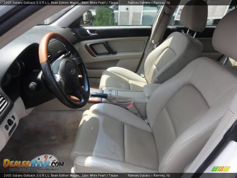 Taupe Interior - 2005 Subaru Outback 3.0 R L.L. Bean Edition Wagon Photo #17
