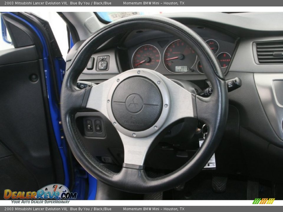 2003 Mitsubishi Lancer Evolution VIII Steering Wheel Photo #15