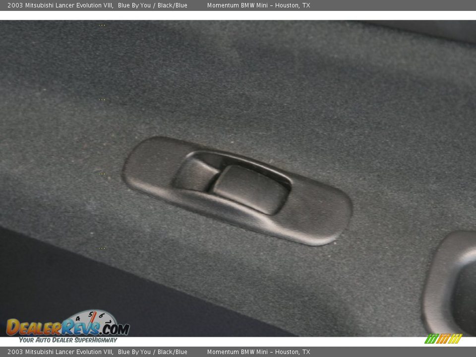 2003 Mitsubishi Lancer Evolution VIII Blue By You / Black/Blue Photo #26