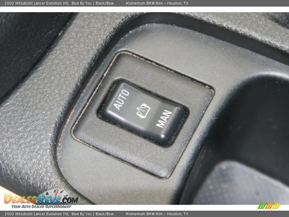 2003 Mitsubishi Lancer Evolution VIII Blue By You / Black/Blue Photo #33