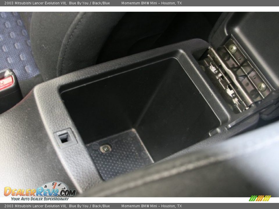 2003 Mitsubishi Lancer Evolution VIII Blue By You / Black/Blue Photo #34