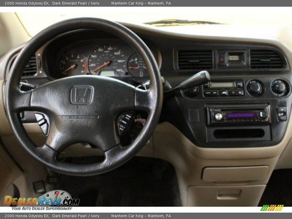 2000 Honda Odyssey EX Dark Emerald Pearl / Ivory Photo #5