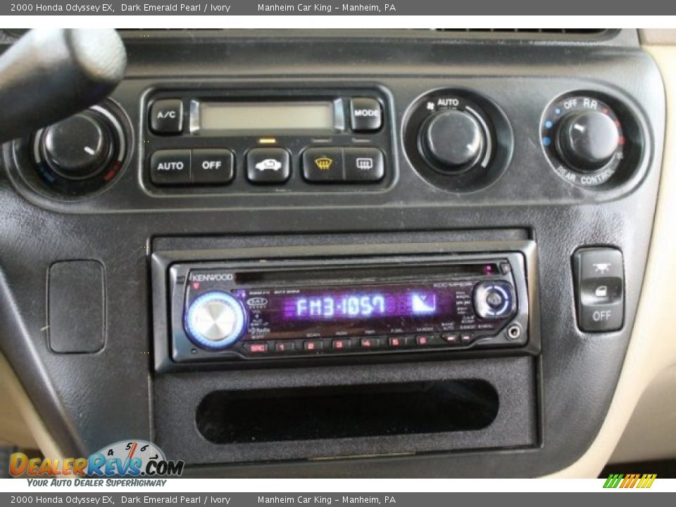 2000 Honda Odyssey EX Dark Emerald Pearl / Ivory Photo #7