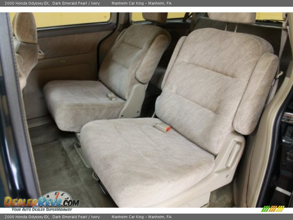 2000 Honda Odyssey EX Dark Emerald Pearl / Ivory Photo #11