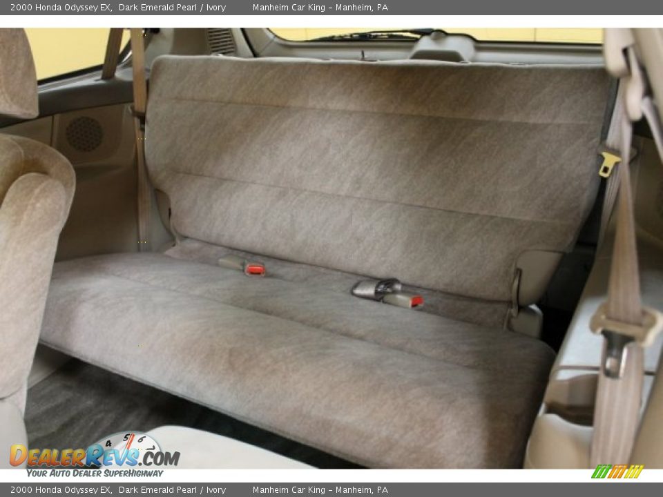 2000 Honda Odyssey EX Dark Emerald Pearl / Ivory Photo #12