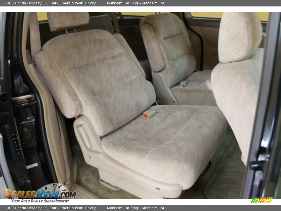2000 Honda Odyssey EX Dark Emerald Pearl / Ivory Photo #14