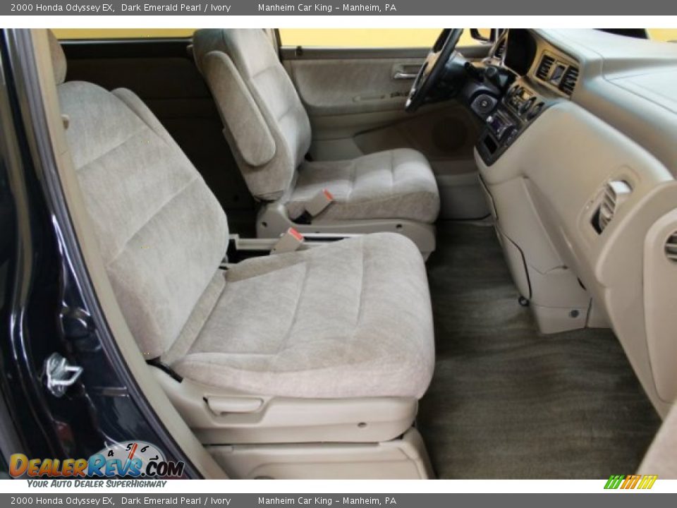 2000 Honda Odyssey EX Dark Emerald Pearl / Ivory Photo #15