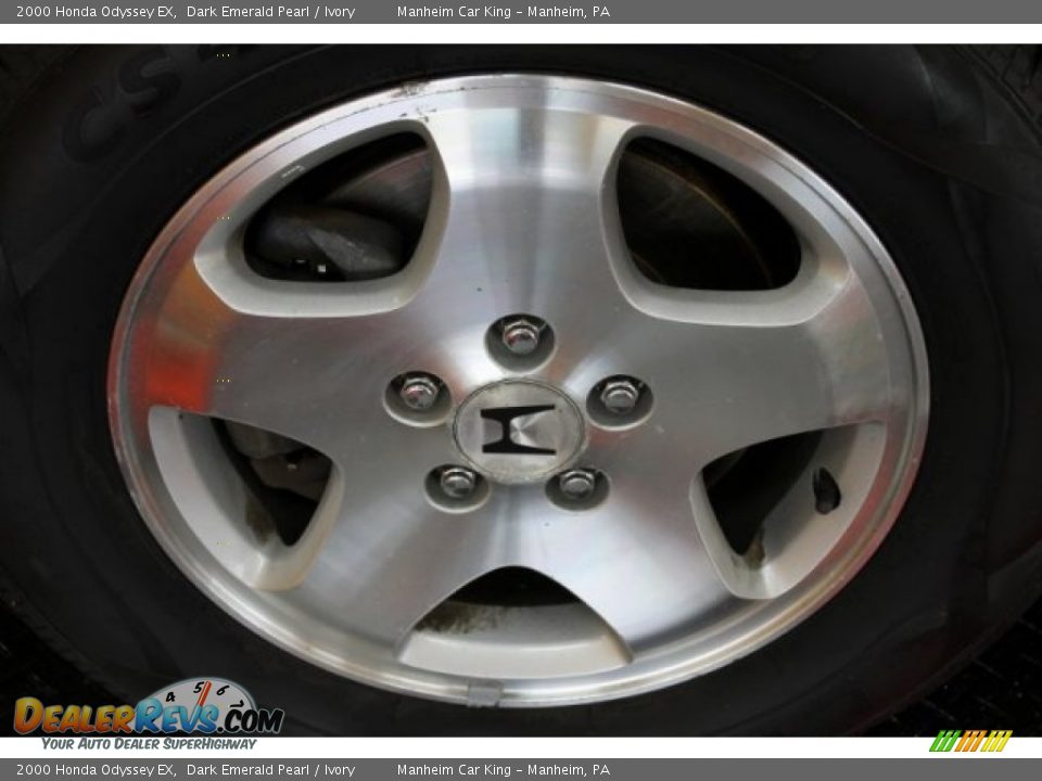 2000 Honda Odyssey EX Dark Emerald Pearl / Ivory Photo #19