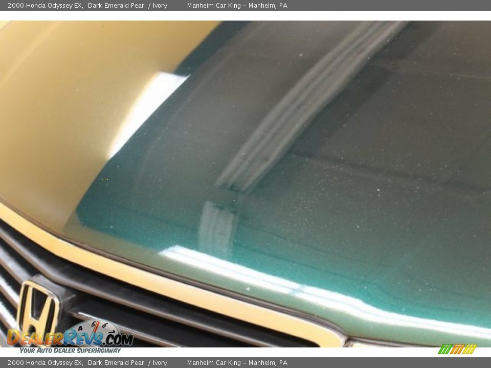 2000 Honda Odyssey EX Dark Emerald Pearl / Ivory Photo #21