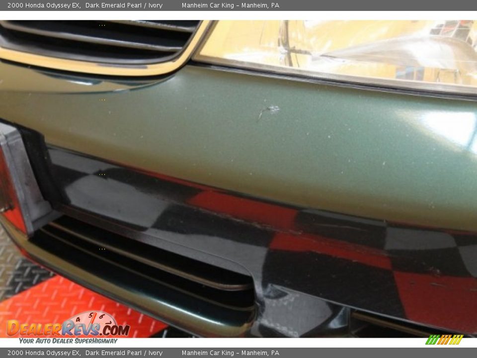 2000 Honda Odyssey EX Dark Emerald Pearl / Ivory Photo #22