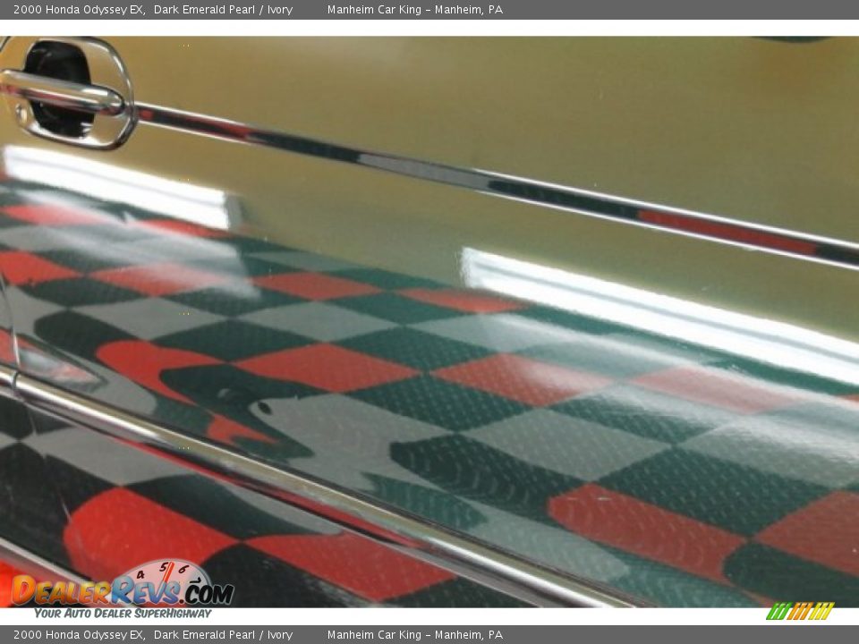 2000 Honda Odyssey EX Dark Emerald Pearl / Ivory Photo #24