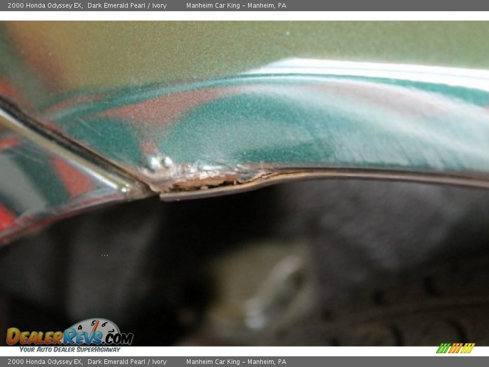 2000 Honda Odyssey EX Dark Emerald Pearl / Ivory Photo #26