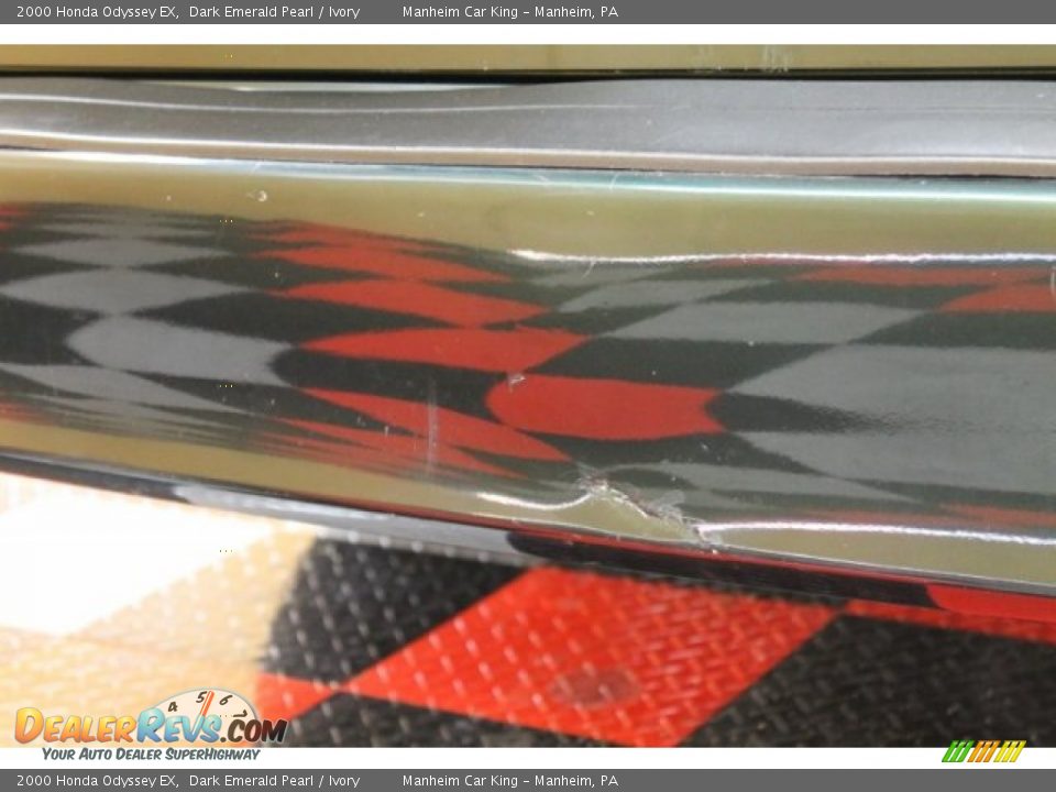 2000 Honda Odyssey EX Dark Emerald Pearl / Ivory Photo #27
