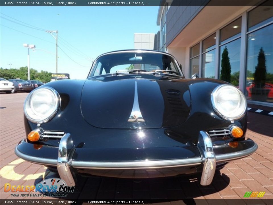 Black 1965 Porsche 356 SC Coupe Photo #10