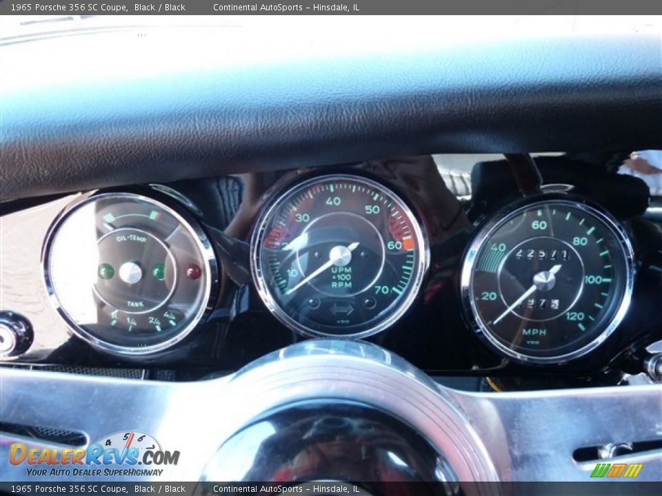 1965 Porsche 356 SC Coupe Gauges Photo #17