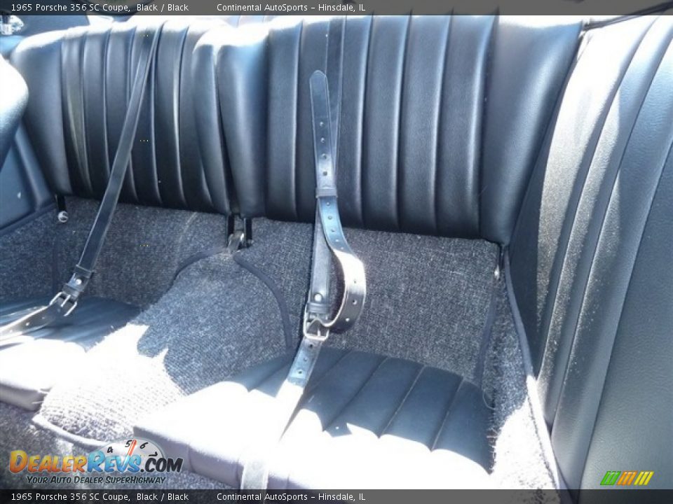 Black Interior - 1965 Porsche 356 SC Coupe Photo #21