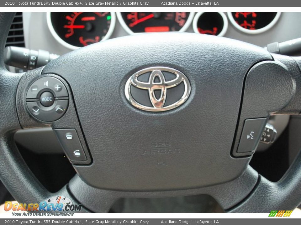 2010 Toyota Tundra Sr5 Double Cab 4x4 Slate Gray Metallic   Graphite 