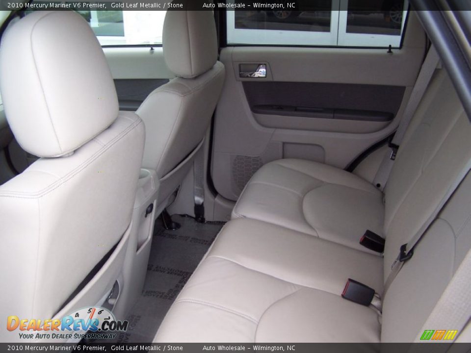 2010 Mercury Mariner V6 Premier Gold Leaf Metallic / Stone Photo #7