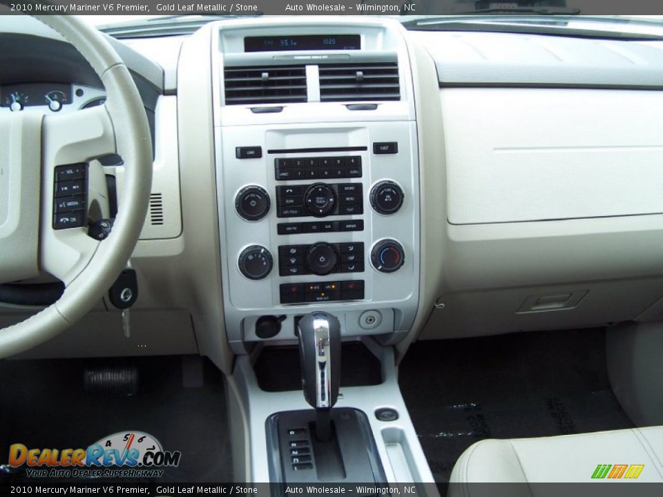 2010 Mercury Mariner V6 Premier Gold Leaf Metallic / Stone Photo #8