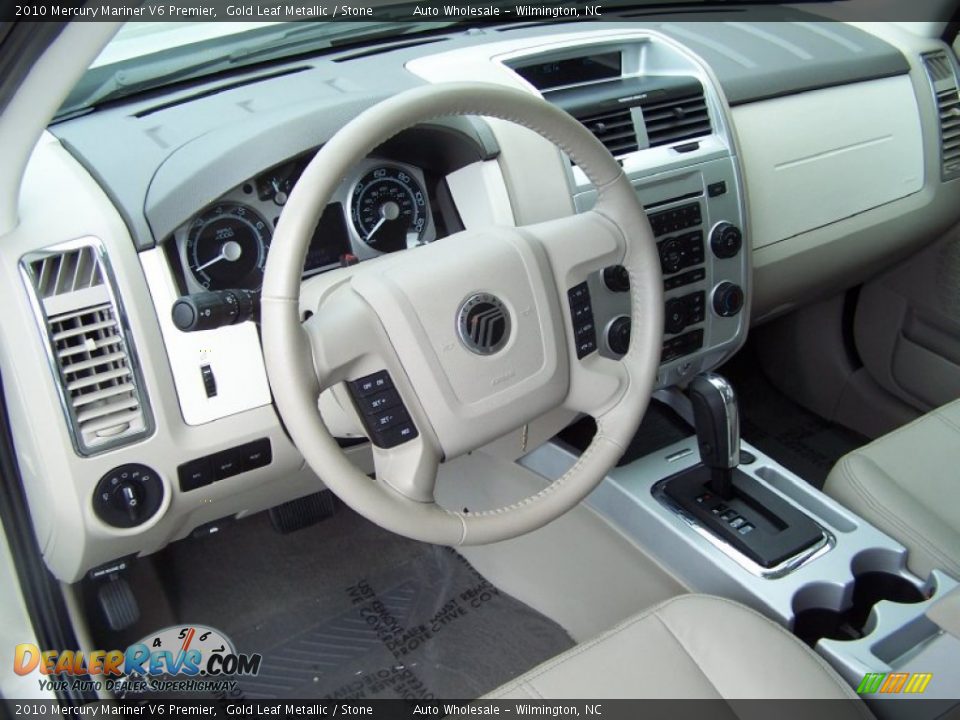 Stone Interior 2010 Mercury Mariner V6 Premier Photo 9