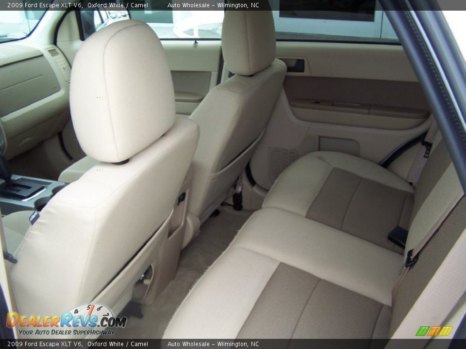 2009 Ford Escape XLT V6 Oxford White / Camel Photo #7