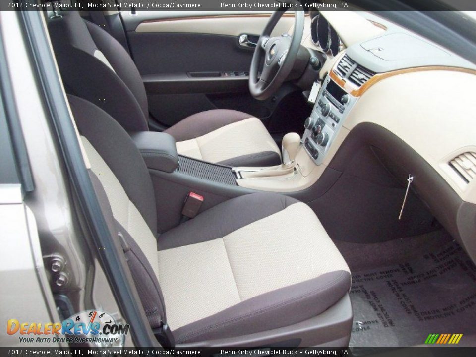 Cocoa/Cashmere Interior - 2012 Chevrolet Malibu LT Photo #5