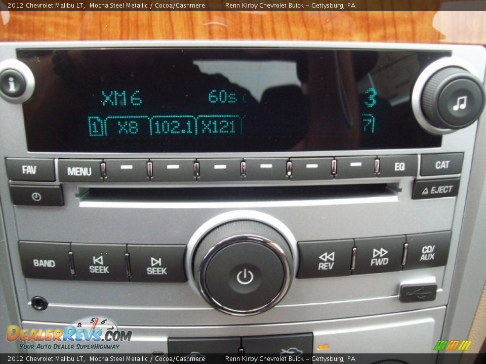 Controls of 2012 Chevrolet Malibu LT Photo #8