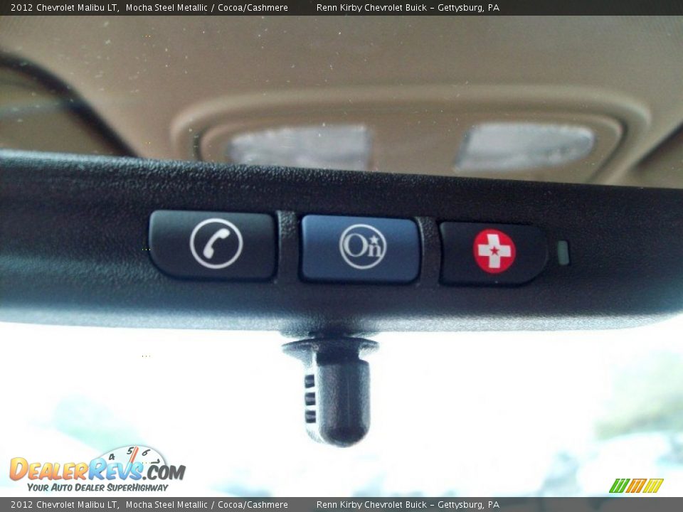 2012 Chevrolet Malibu LT Mocha Steel Metallic / Cocoa/Cashmere Photo #9