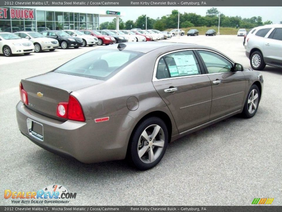 2012 Chevrolet Malibu LT Mocha Steel Metallic / Cocoa/Cashmere Photo #11
