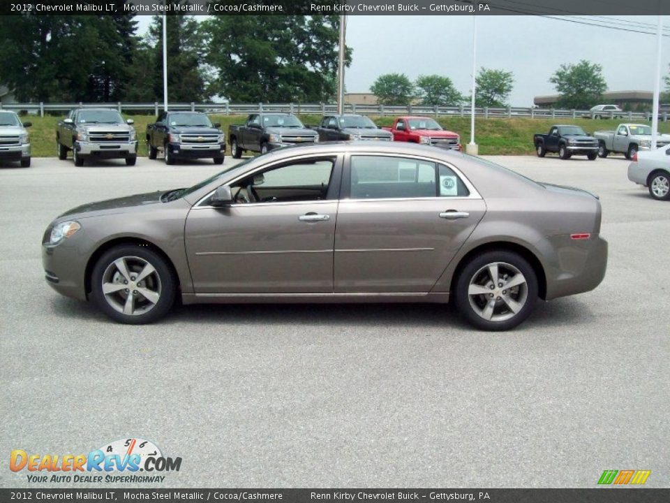 Mocha Steel Metallic 2012 Chevrolet Malibu LT Photo #12