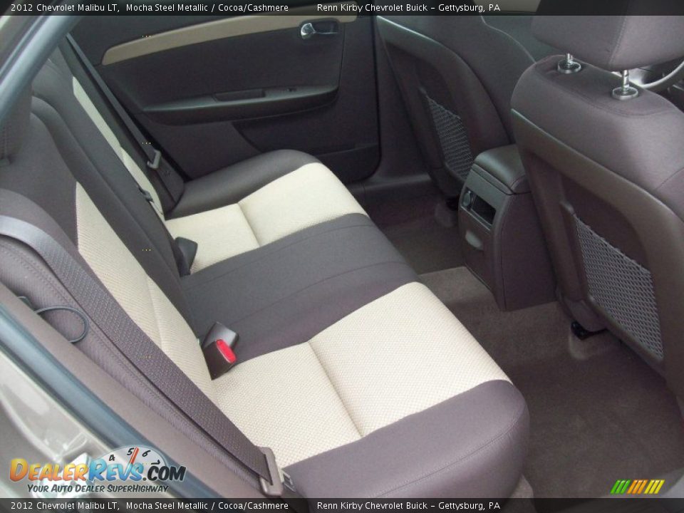 Cocoa/Cashmere Interior - 2012 Chevrolet Malibu LT Photo #20