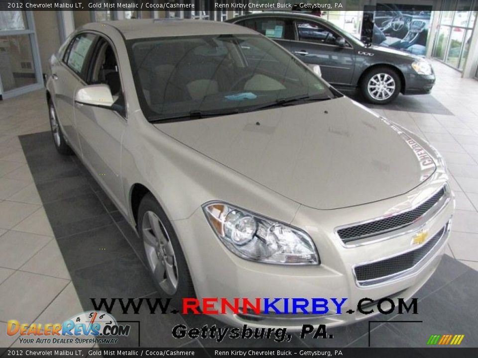 2012 Chevrolet Malibu LT Gold Mist Metallic / Cocoa/Cashmere Photo #1