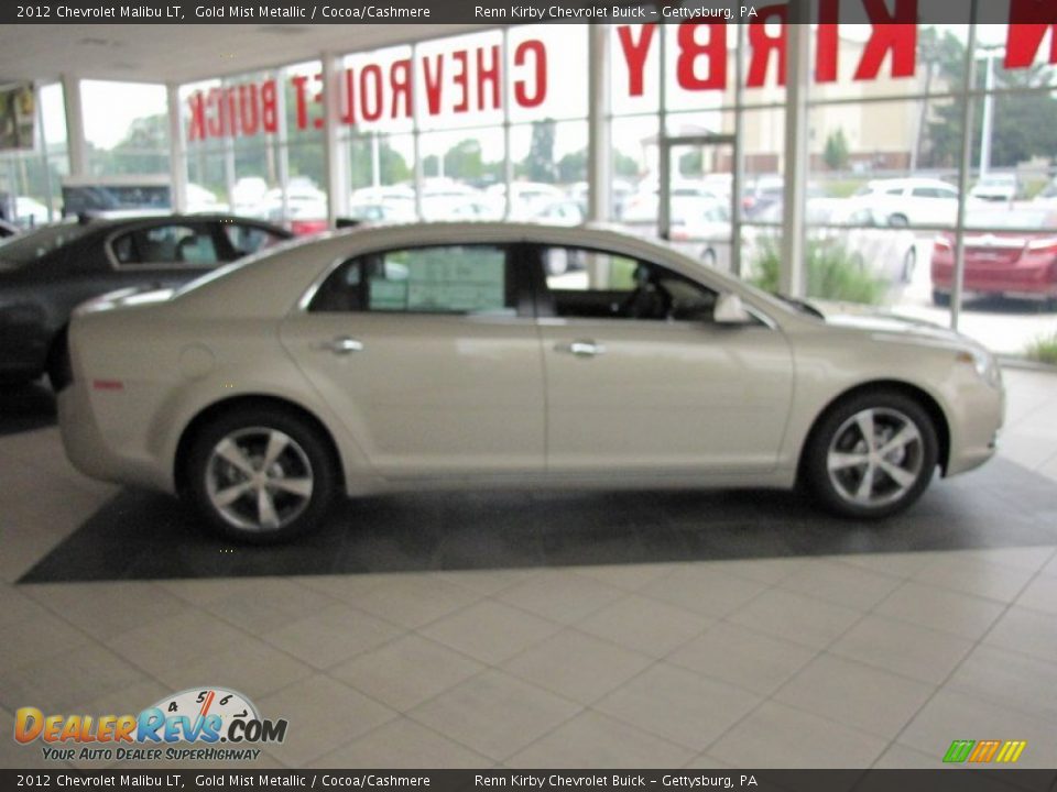 2012 Chevrolet Malibu LT Gold Mist Metallic / Cocoa/Cashmere Photo #3