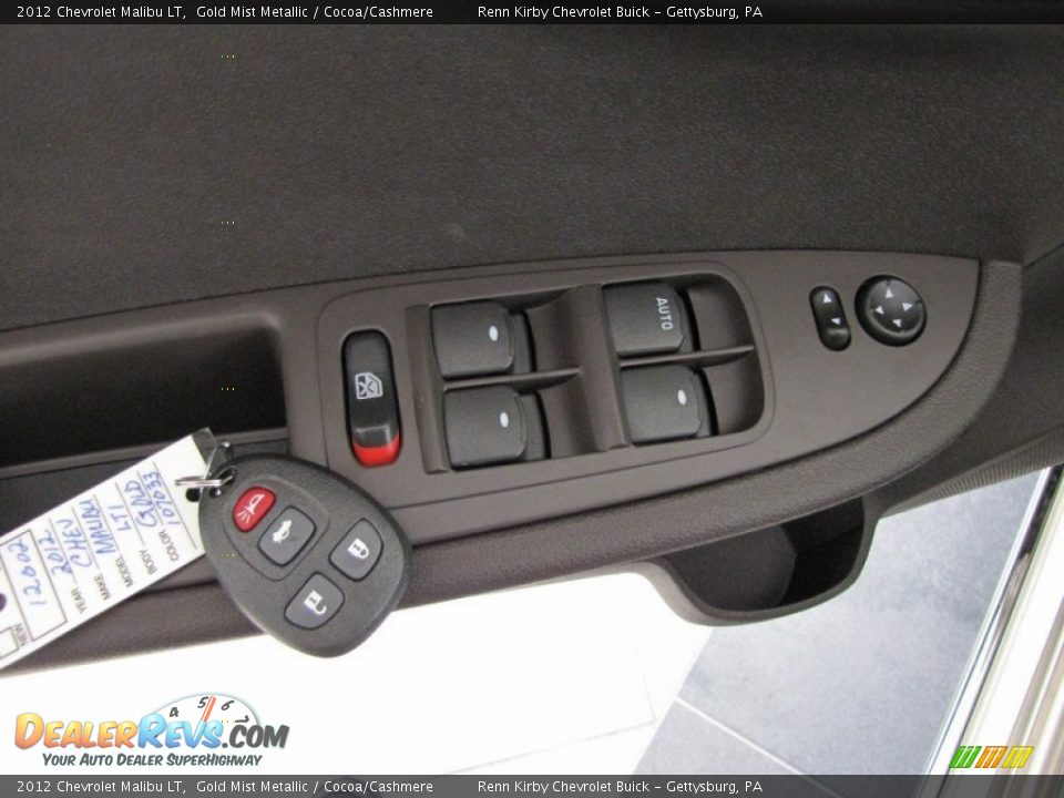 2012 Chevrolet Malibu LT Gold Mist Metallic / Cocoa/Cashmere Photo #6