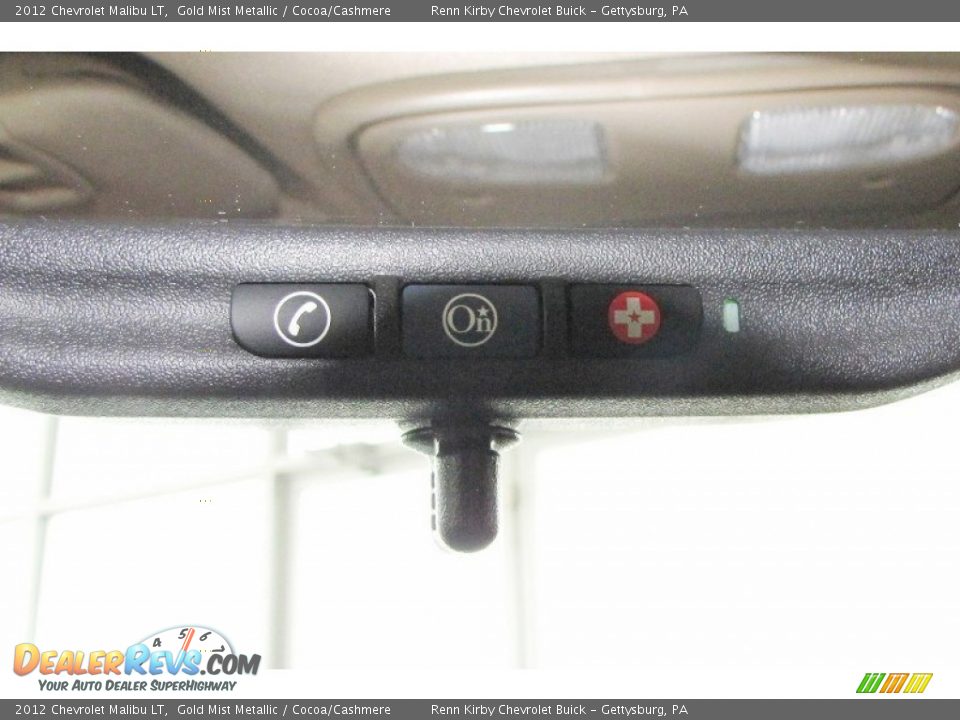 2012 Chevrolet Malibu LT Gold Mist Metallic / Cocoa/Cashmere Photo #9