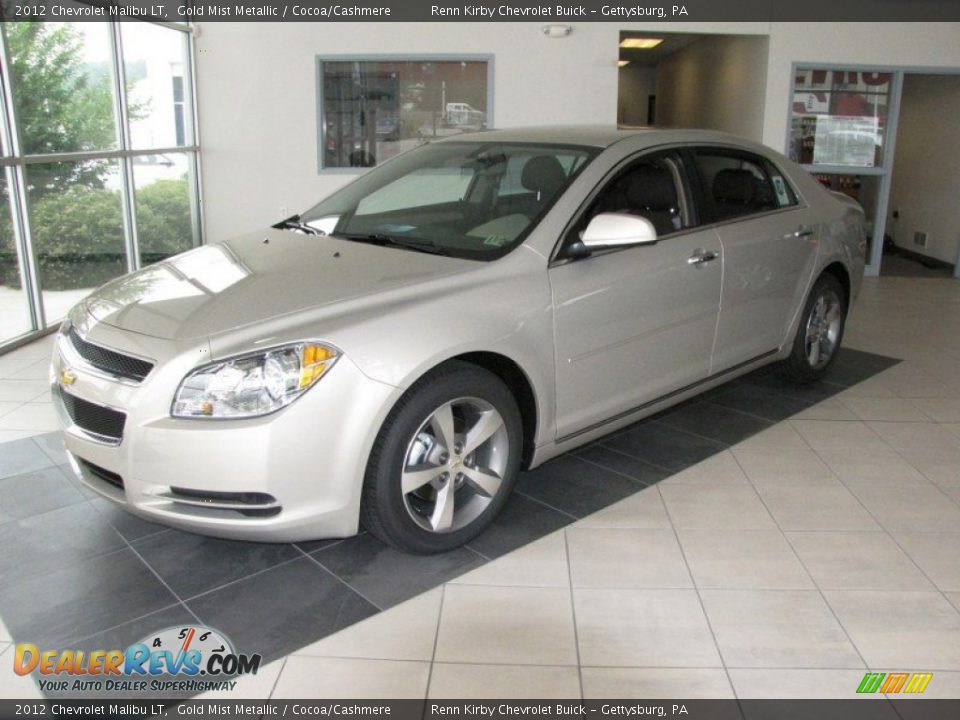 2012 Chevrolet Malibu LT Gold Mist Metallic / Cocoa/Cashmere Photo #10