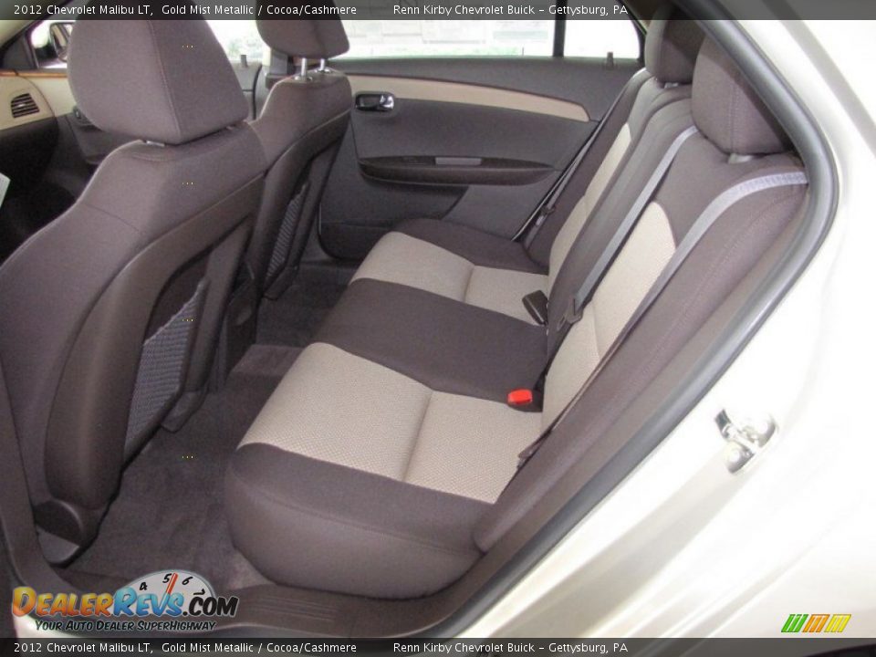 2012 Chevrolet Malibu LT Gold Mist Metallic / Cocoa/Cashmere Photo #19