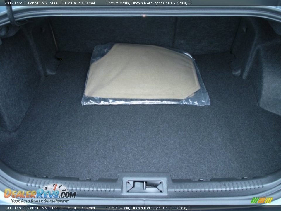2012 Ford Fusion SEL V6 Trunk Photo #10