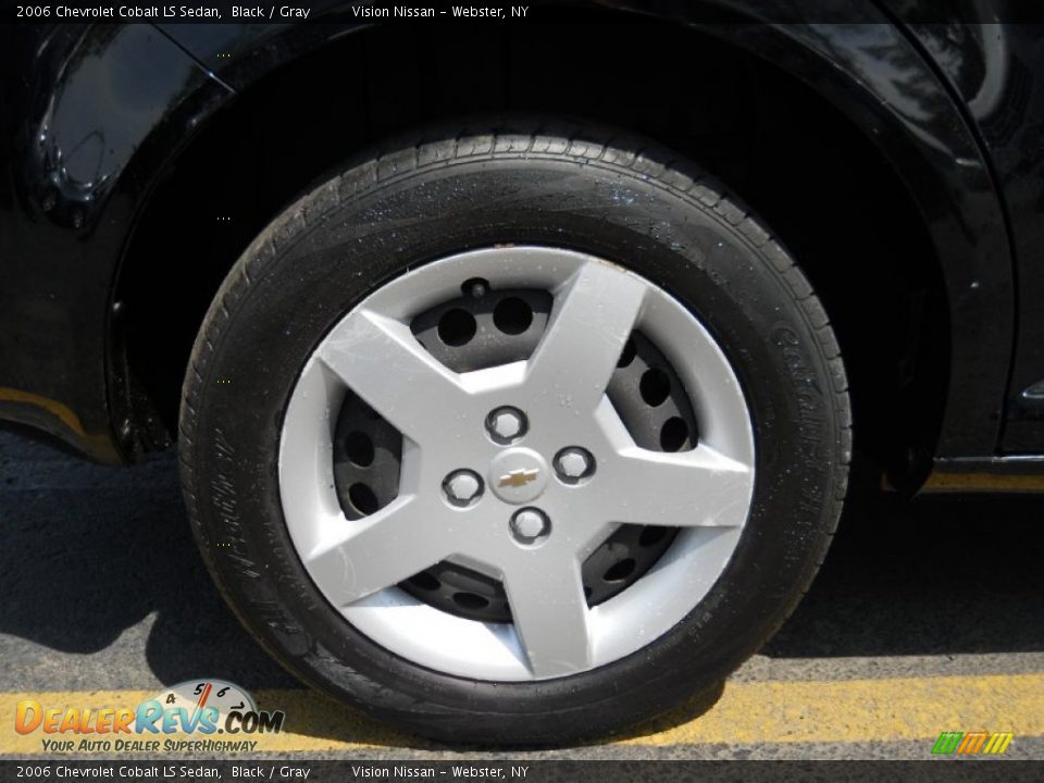 2006 Chevrolet Cobalt LS Sedan Black / Gray Photo #17