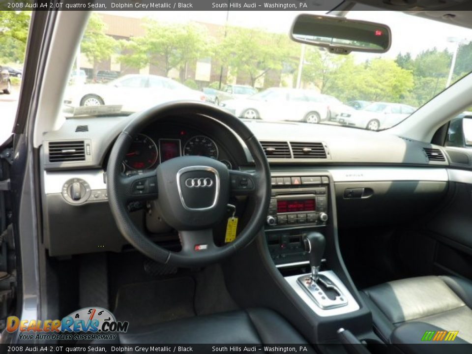 Dashboard of 2008 Audi A4 2.0T quattro Sedan Photo #12